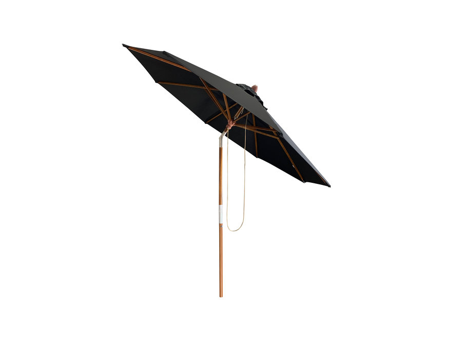 Parasol 'Enzo' Ø250 - Zwart