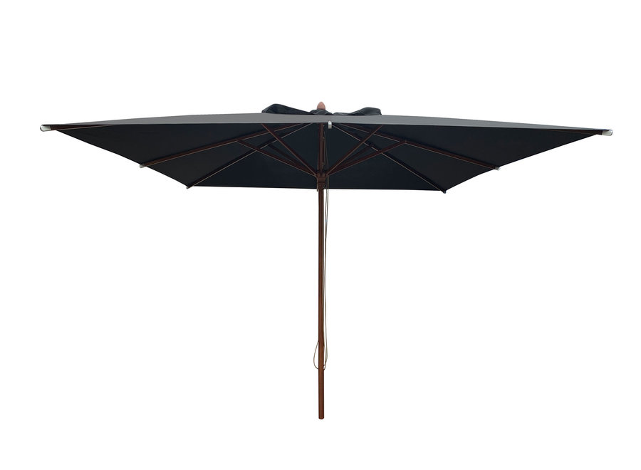 Parasol 'Lucia' 300x300 - Zwart