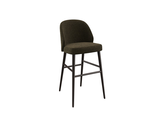 Counter chair 'Verge' - Giant Fabric Green