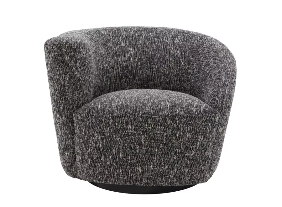 Fauteuil Pivotant 'Colin' - Cambon black - Left