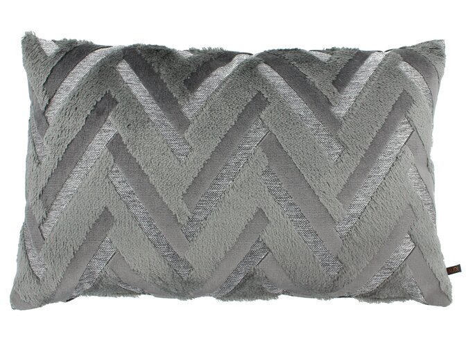 Coussin Chevron Grey