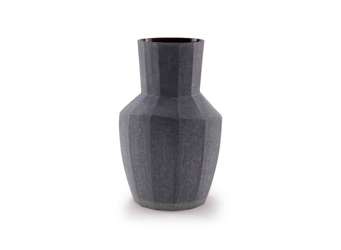 Vase 'Kunzite' L - Indigo