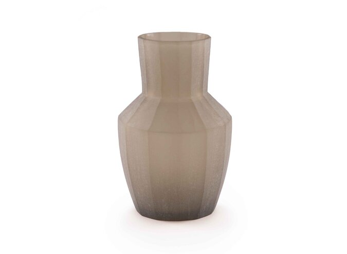 Vase 'Kunzite' L - Smoke