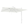 Sonnenschirm 'Rodi' 350x350 - Alu  White