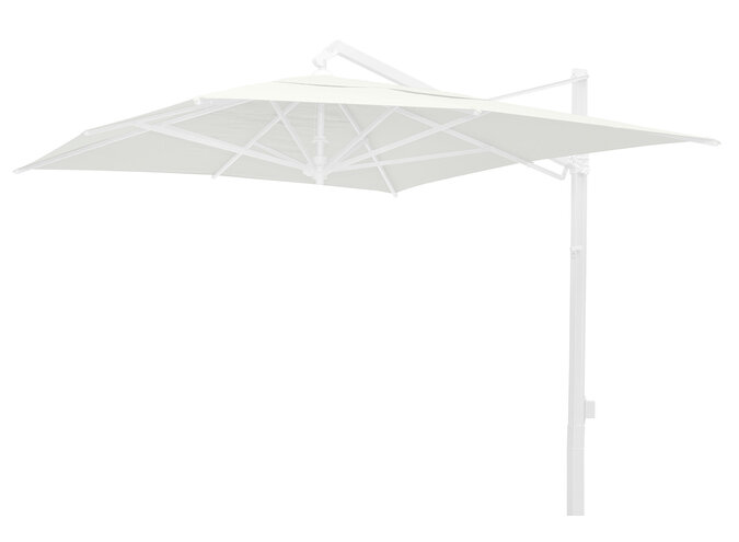 Parasol 'Rodi' 300x400 - Alu White