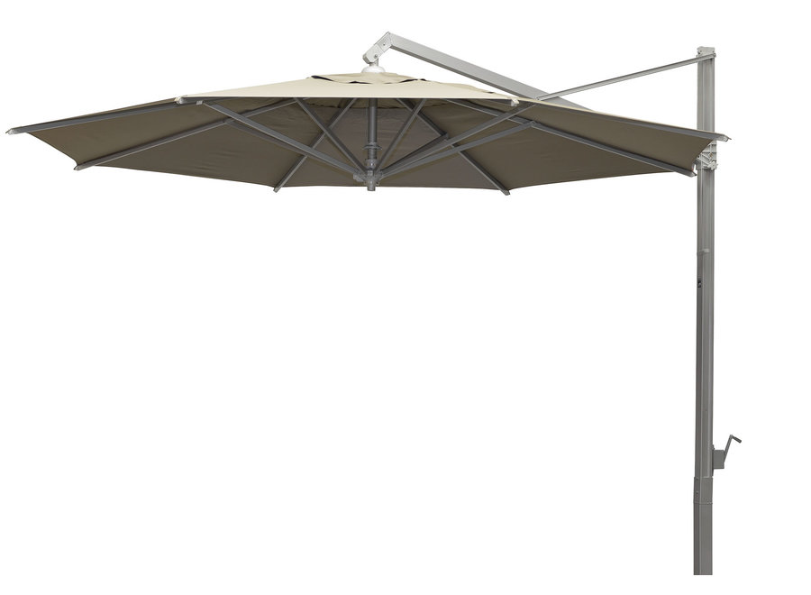 Parasol 'Rodi' Ø400 - Alu  Zilver