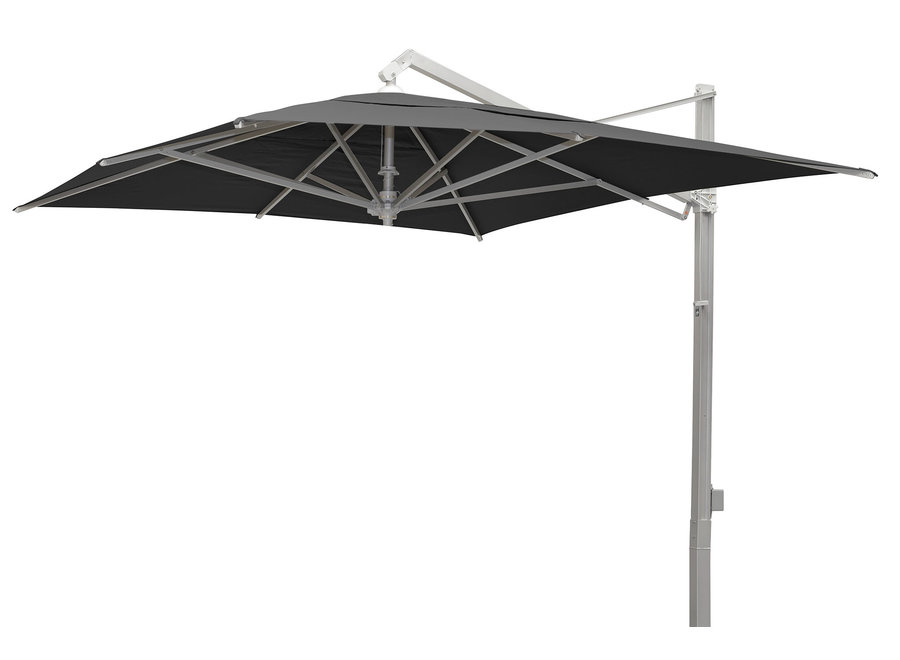 Parasol 'Rodi' 300x400 - Alu  Zilver