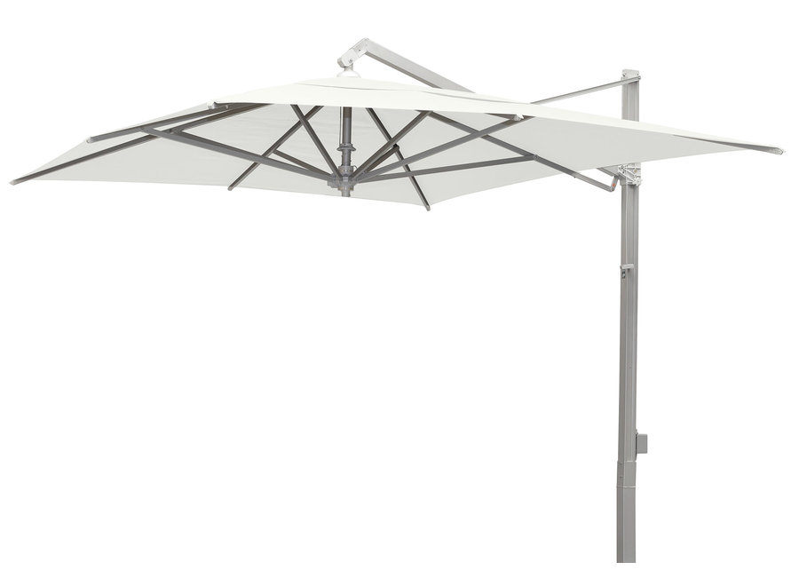 Parasol 'Rodi' 300x400 - Alu  Zilver