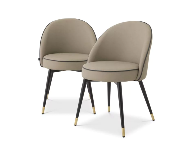 Esszimmerstuhl Cooper 2er Set - Beige  - OL