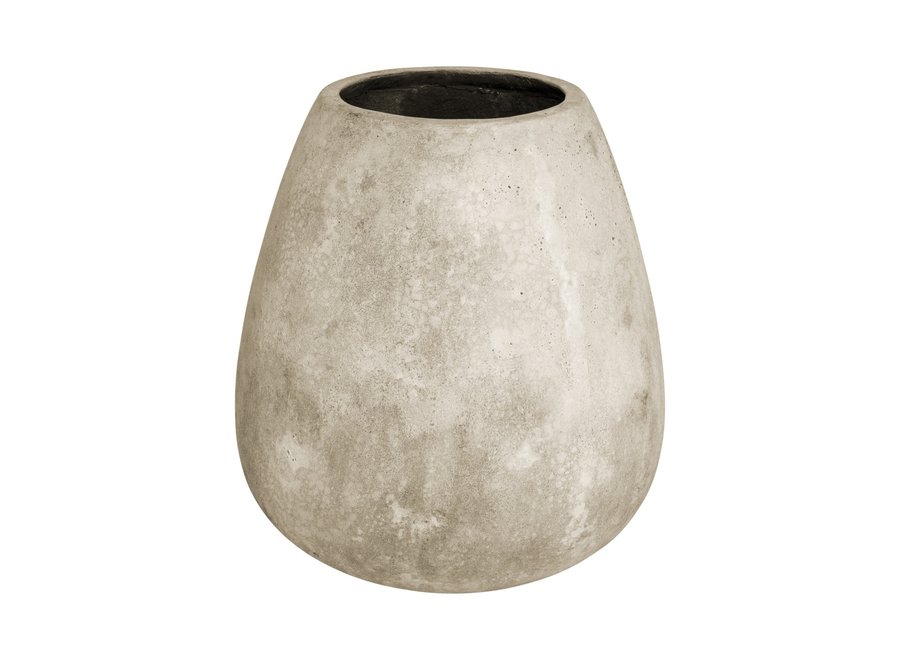 Planter 'Areca' - L - Beige