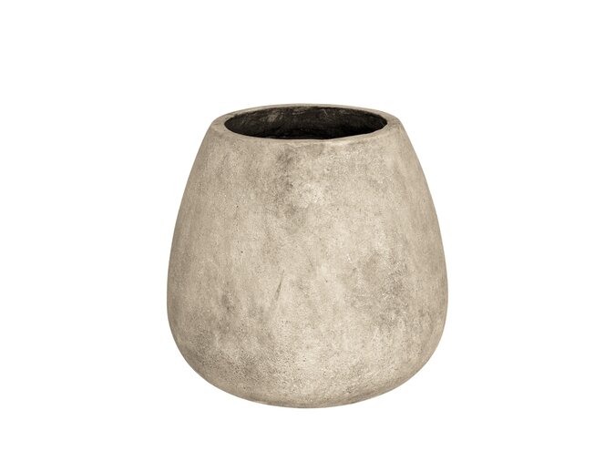 Pflanzgefäß 'Areca' - M - Beige