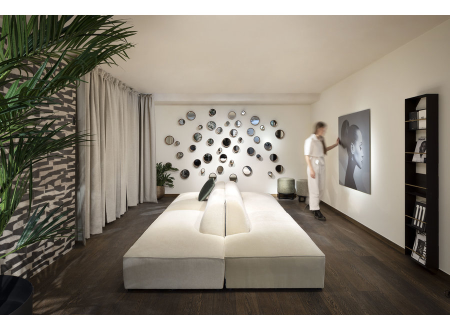 Round mirrors 'Frome' - Bronze