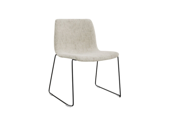 Dining chair 'Sigma' - Zena Fabric Cream