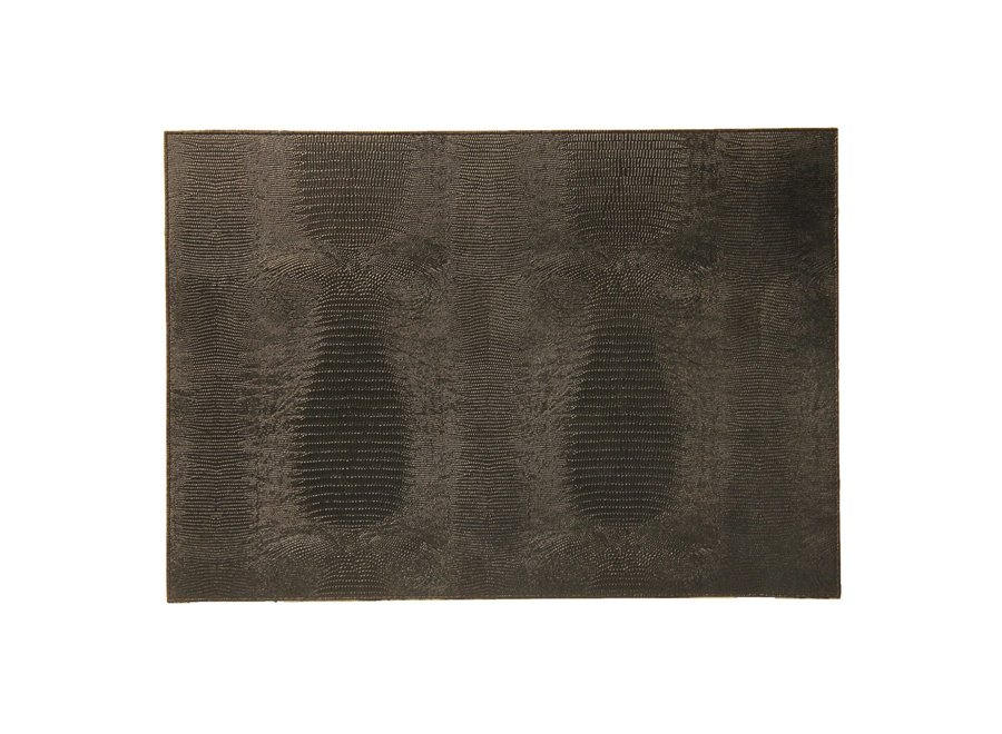 Placemat 'Doukas' - Set van 2 - Brown