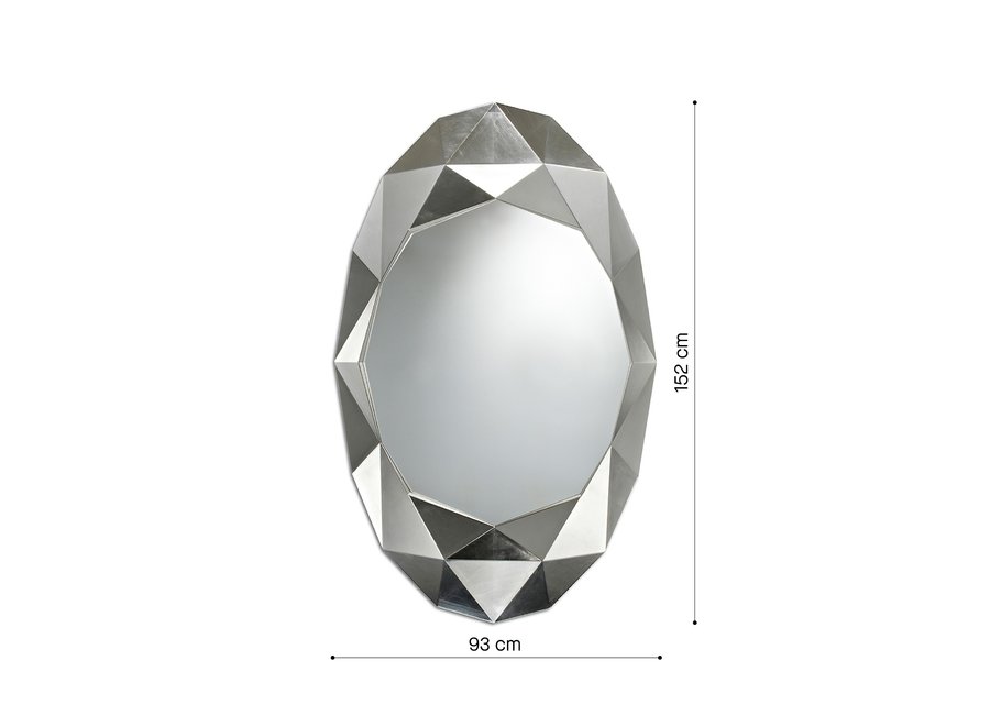 Miroir 'Precious' - Silver