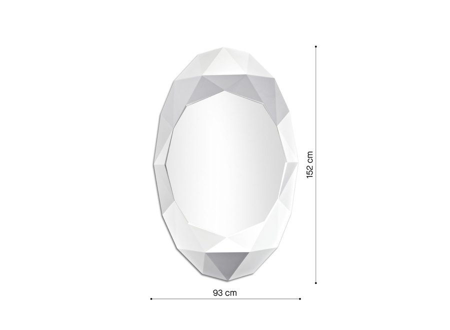 Miroir 'Precious' - White