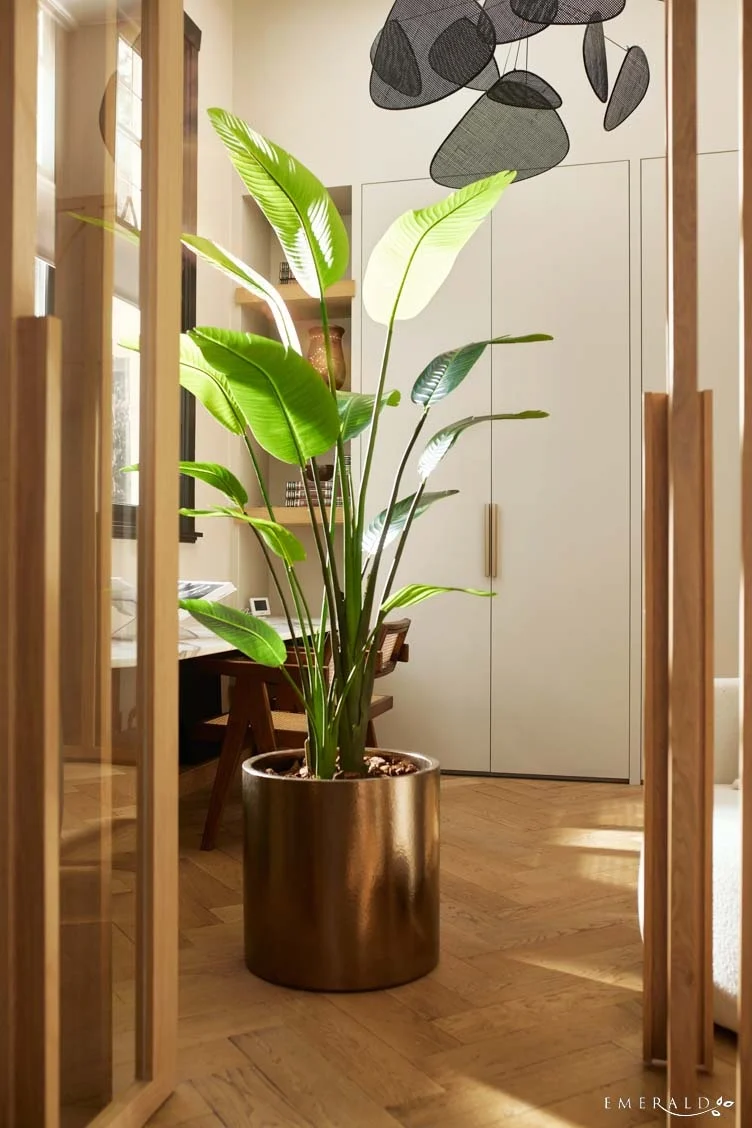 Wilhelmina - Nicolai Kunstpflanze Designs EMERALD Strelitzia