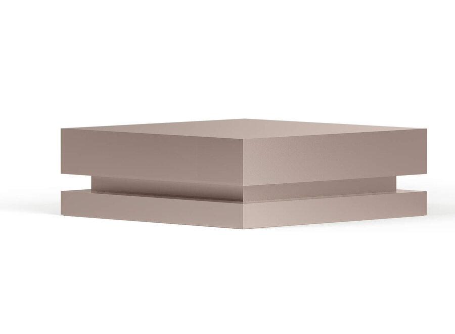 Coffee table 'Royce' - Riva Bronze Metallic