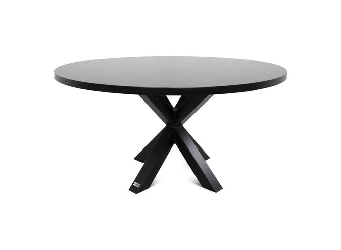 Table à manger Walton - Noir mat