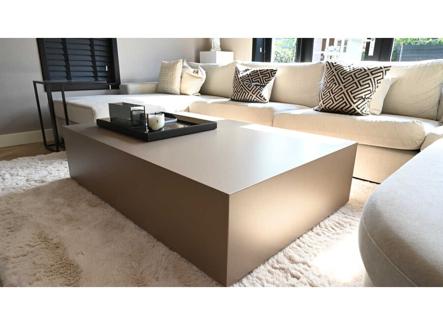 Coffee table 'Johnson' - Riva Bronze Metallic