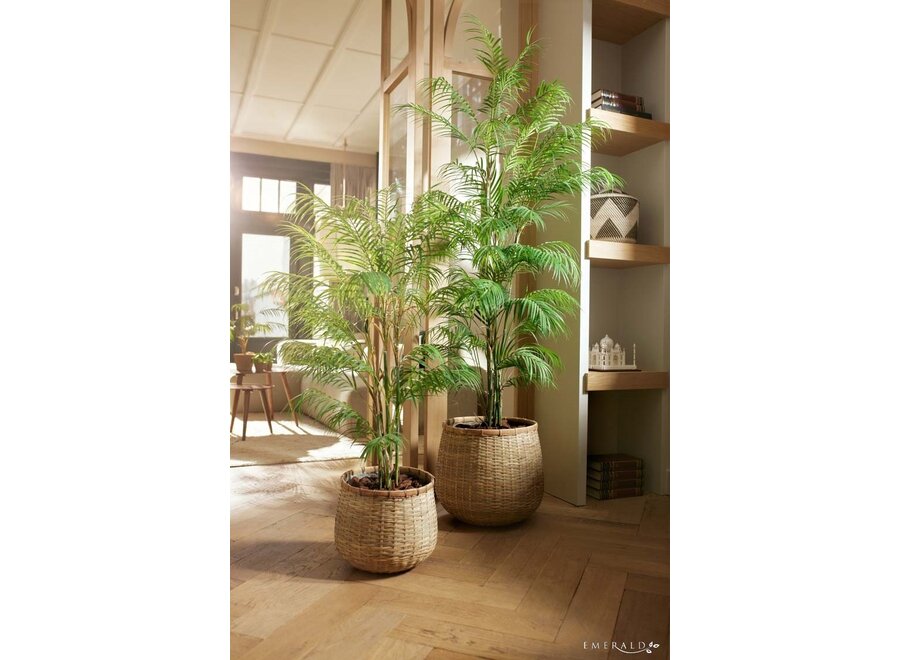 Kunstpflanze Chamaedorea-Palme 120cm