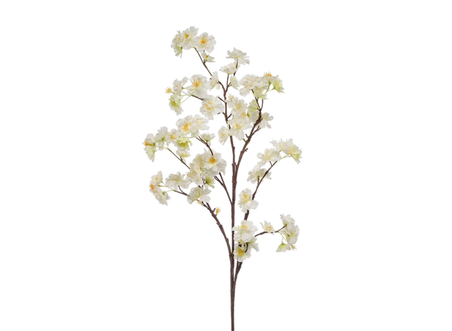 Branches Artificielles Fleur de Cerisier set de 2 - Crème