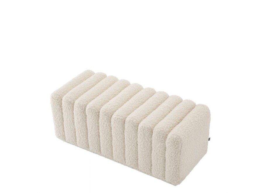 Bench ‘Bente' - Faux shearling - OL