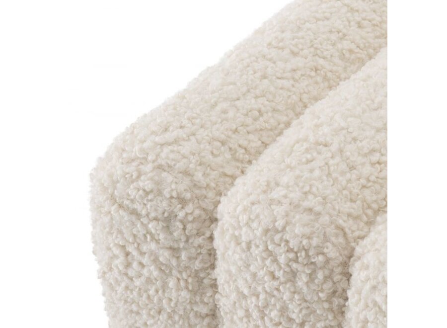 Bench ‘Bente' - Faux shearling - OL