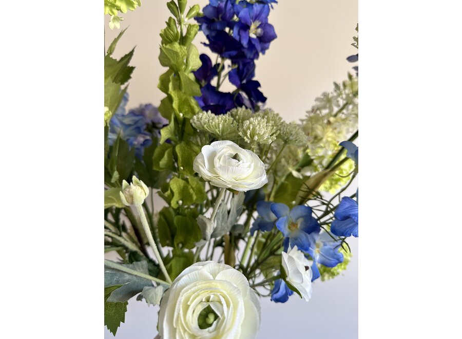 Artificial bouquet 'Blue & Purple'
