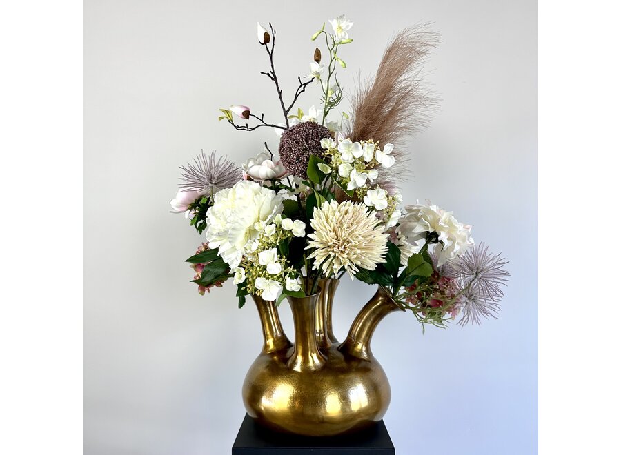 Artificial bouquet 'Rose' for horn vase