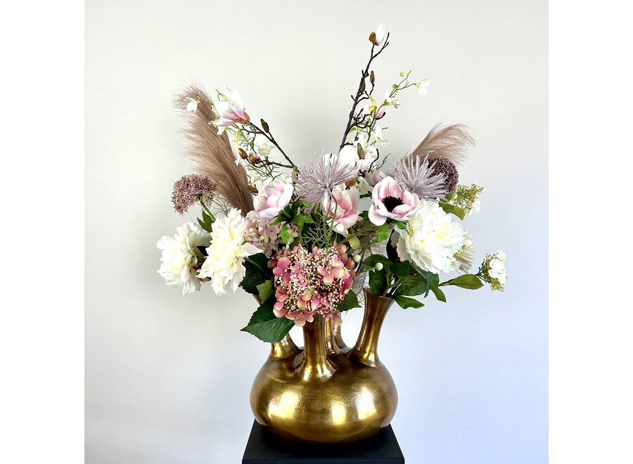 Artificial bouquet 'Rose' for horn vase