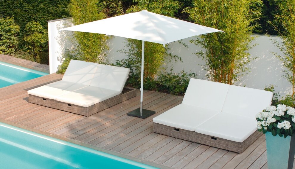 De perfecte parasol voor in jouw tuin