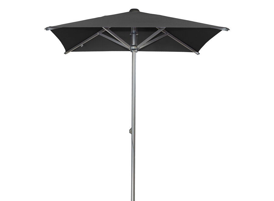 Parasol 'Arizona' 200x200 - Sunbrella Noir
