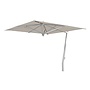 Parasol 'Ischia' 280x280 - Argent/Taupe