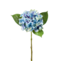 Fleurs artificielles Hortensia lot de 6 - Blue