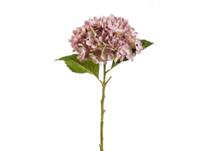 Artificial flowers Hydrangea set of 6 - Purple