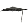 Parasol 'Capri' 350x350 - Silver/Black