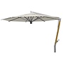 Parasol 'Capri' Ø400 - Teak Zilver/Ecru