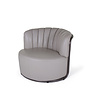 Fauteuil 'Monti' - Cappuccino White Leather