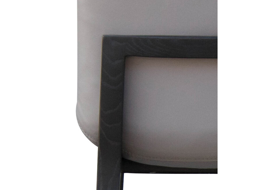 Bar chair 'Febe' - Beige Leather