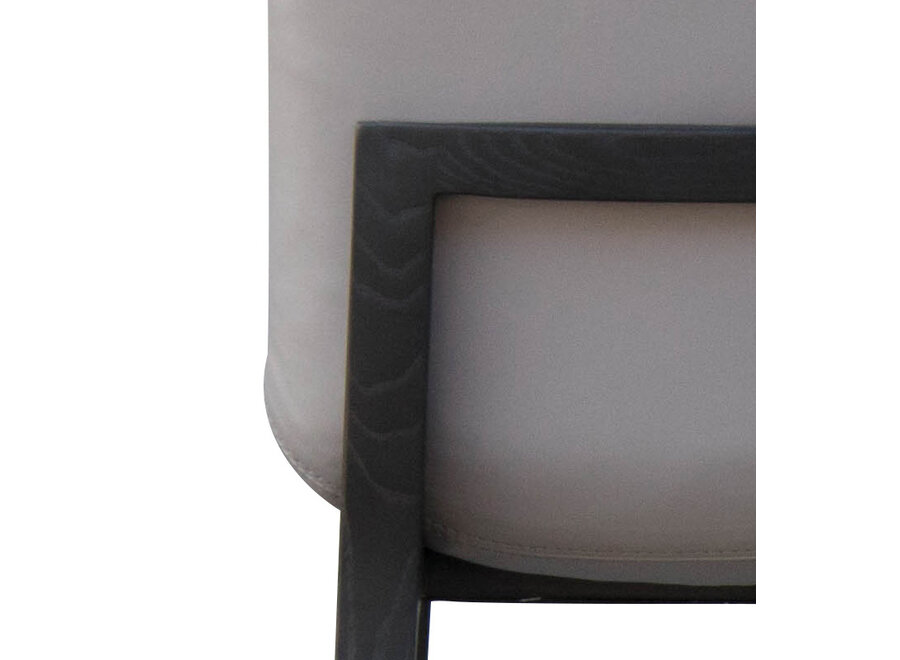 Chaise de bar 'Febe' - Beige Leather