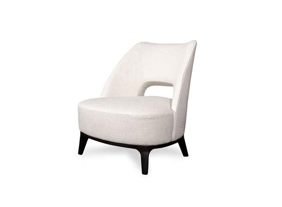 Fauteuil Marino - White Hopsack fabric