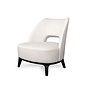 Fauteuil 'Marino' - White Hopsack fabric