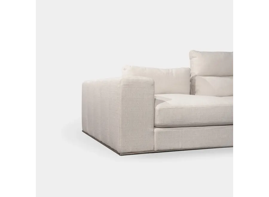 Sofa 'Venice' - Beige/White Weave