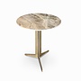 Table d'appoint 'Luna' - Café au Lait - S