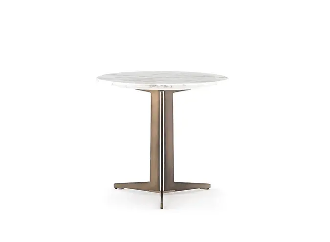 Side table Luna - Arabesque Marble - L
