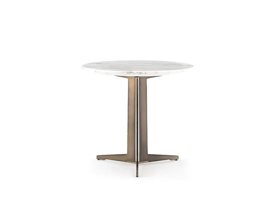 Side table Luna - Arabesque Marble - L