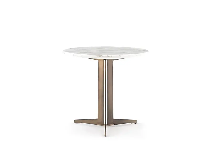 Table d'appoint Luna - Arabesque Marble - L