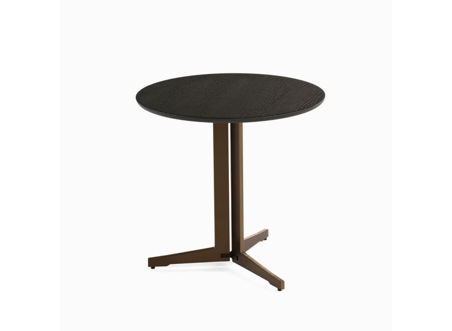 Bijzettafel 'Luna' - Black Oak - L