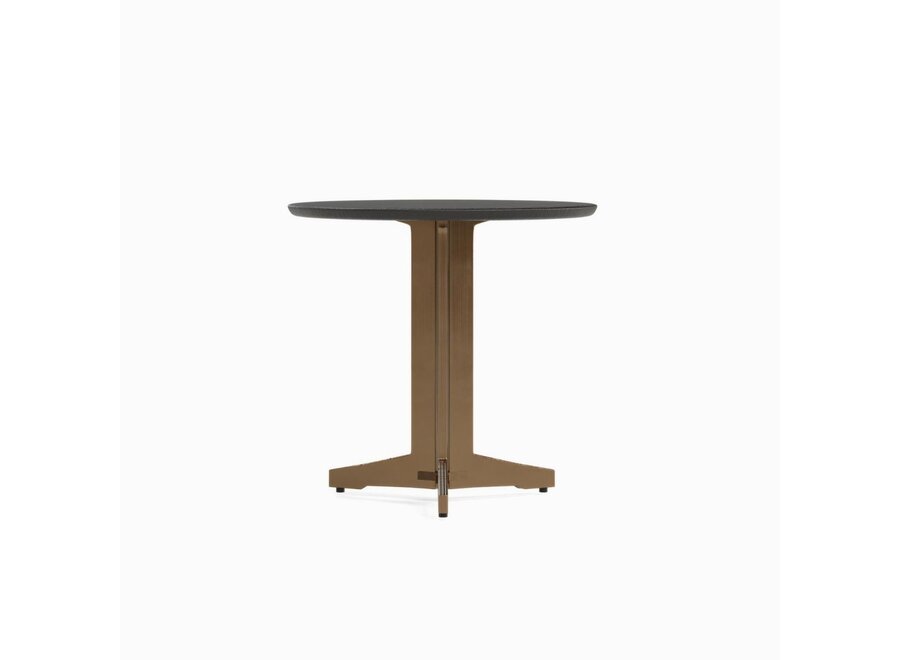 Bijzettafel 'Luna' - Black Oak - S